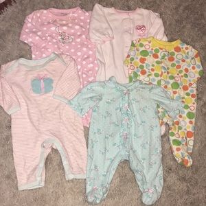 Five Baby girl outfits